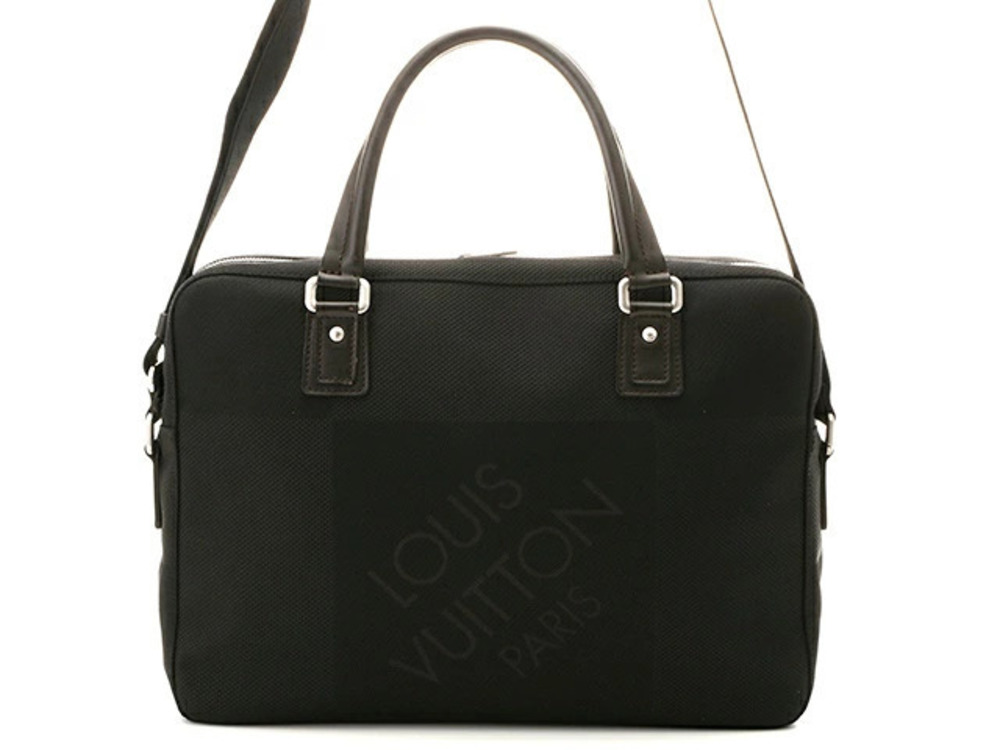 LOUIS VUITTON Bag Yak Business Briefcase Damier Gant Noir Black